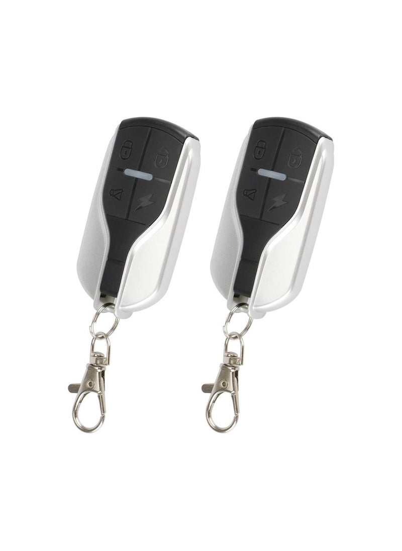 Electric Scooter Anti Theft Device Vibration Alarm Waterproof One-Button Starter Support Vehicle Search Function with Remote Controller