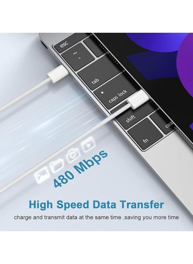 عام شاحن USB C بقوة 35 وات لهاتف iPhone 15 Pro Max، قابس شاحن سريع USB-C بقوة 35 وات مع كابل من النوع C (1 متر) محول طاقة قابل للطي مثبت على الحائط في المملكة المتحدة متوافق مع iPhone 15/15 Pro/15 Pro M - Image 2