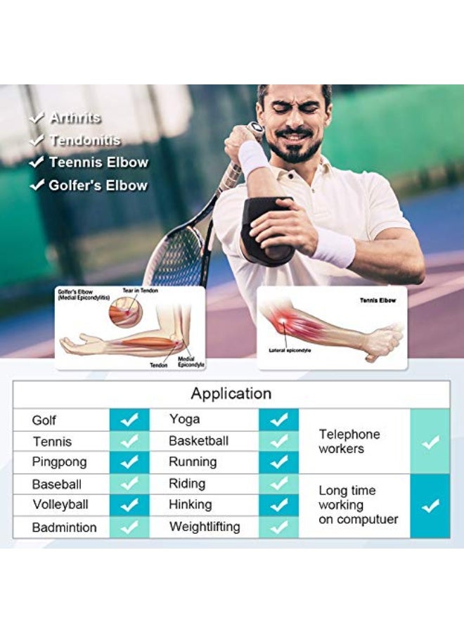 Elbow Splint – Adjustable Compression Elbow Support – Comfortable & Durable Orthosis for Daily Use and Rehabilitation (One Size) - Image 3