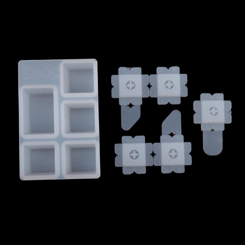klarako Keyboard Designs Resin Molds, Silicone Casting Molds Coaster Molds for Baking, Polymer Clay, Soap Making, Epoxy Resin,Crafting Projects - Tab - Image 3