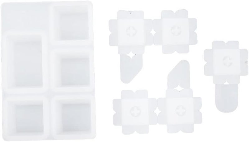 klarako Keyboard Designs Resin Molds, Silicone Casting Molds Coaster Molds for Baking, Polymer Clay, Soap Making, Epoxy Resin,Crafting Projects - Tab - Image 5