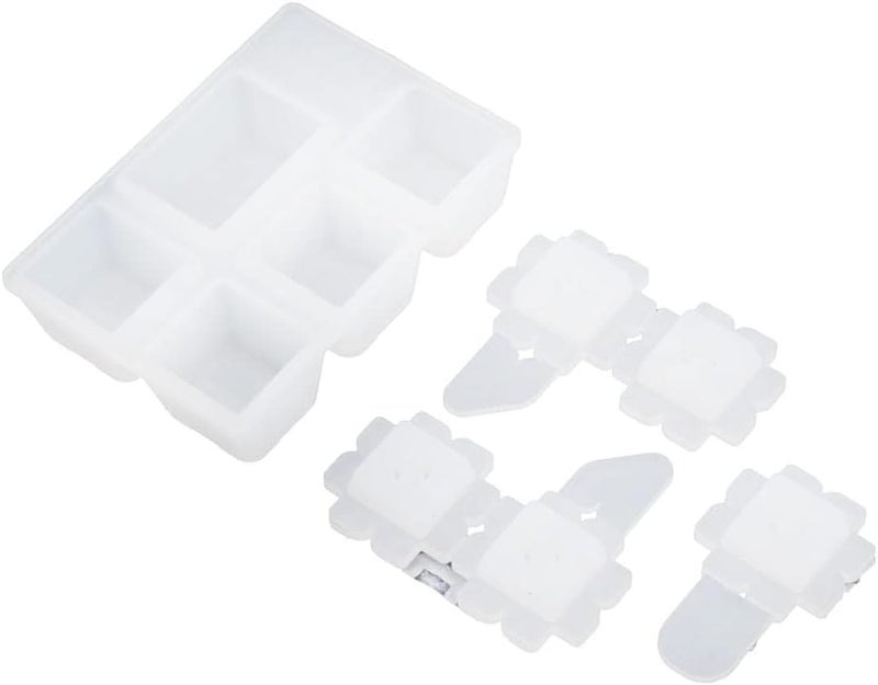 klarako Keyboard Designs Resin Molds, Silicone Casting Molds Coaster Molds for Baking, Polymer Clay, Soap Making, Epoxy Resin,Crafting Projects - Tab - Image 2