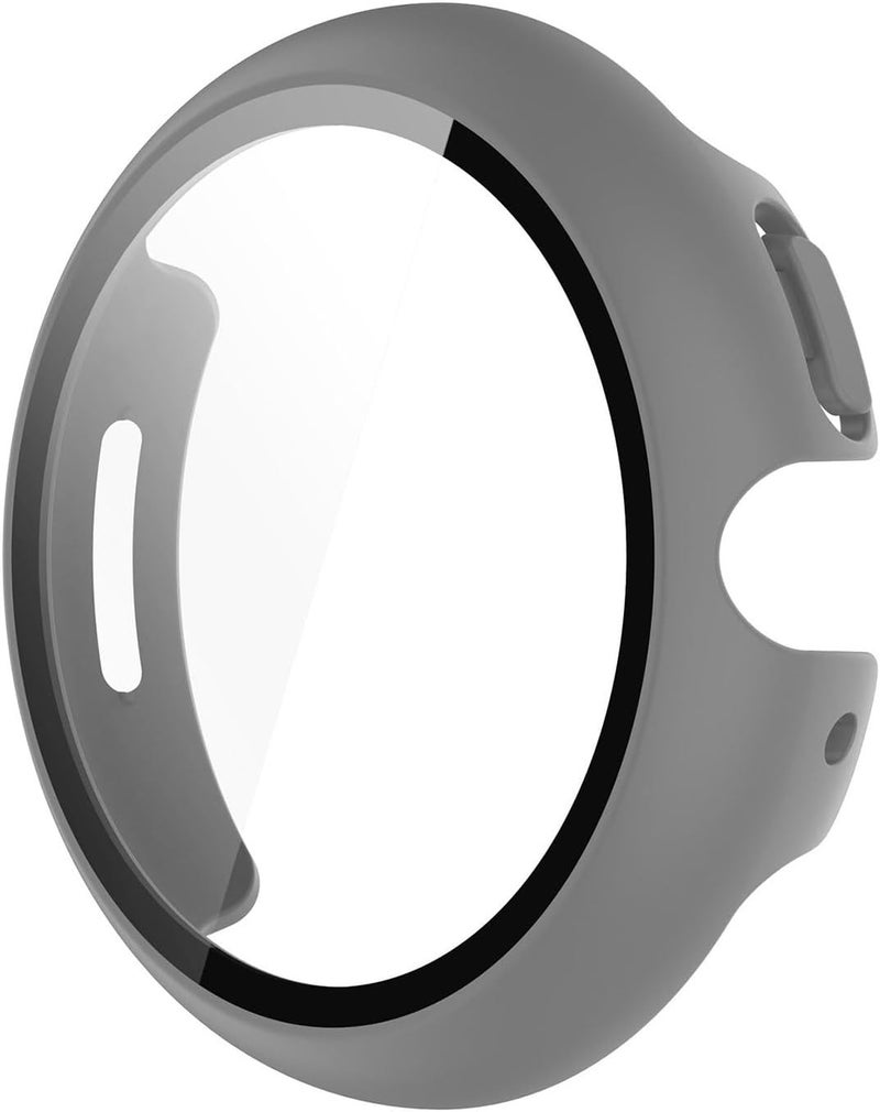Toughened Glass Screen Protector Integrated Full Coverage Antiscratch Shell Housing Sleeve Guard for Watch 4 41 / 45mm Scratch Sleeve - Image 1
