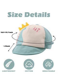 Oasisgalore Baby Duck Cap Infant Kids Sun Hat for Kids Bear Cute Cartoon Caps Spring Summer  - Image 2