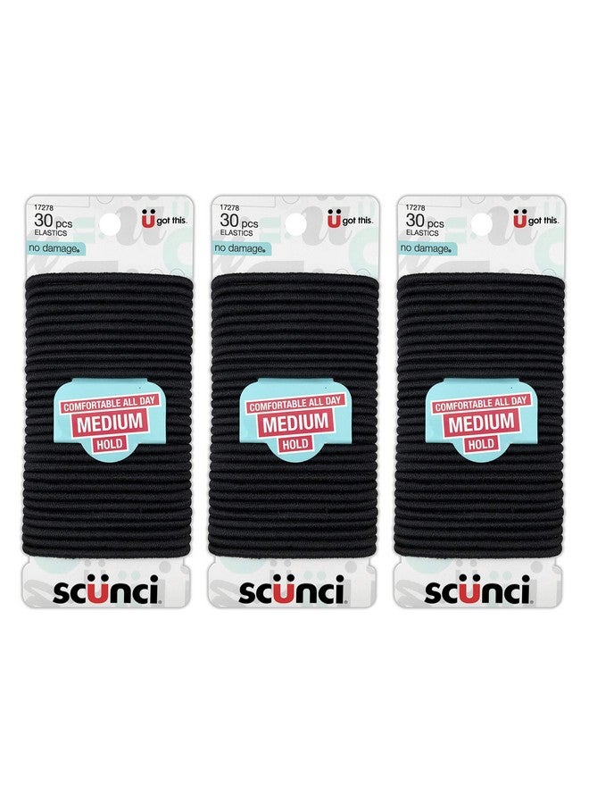 Scunci Effortless Beauty Large Nodamage Elastics 4 Mm (90 Pieces) - Image 1