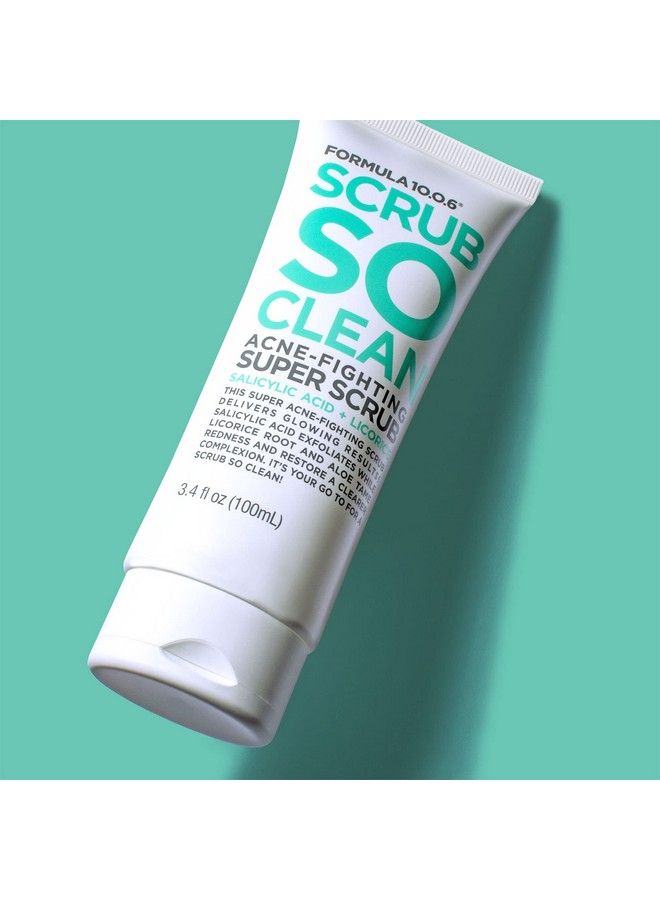 FORMULA 10.0.6 Scrub So Clean Scrub Acnefighting Super Scrub 3.4 Fl Oz (100Ml) - Image 5