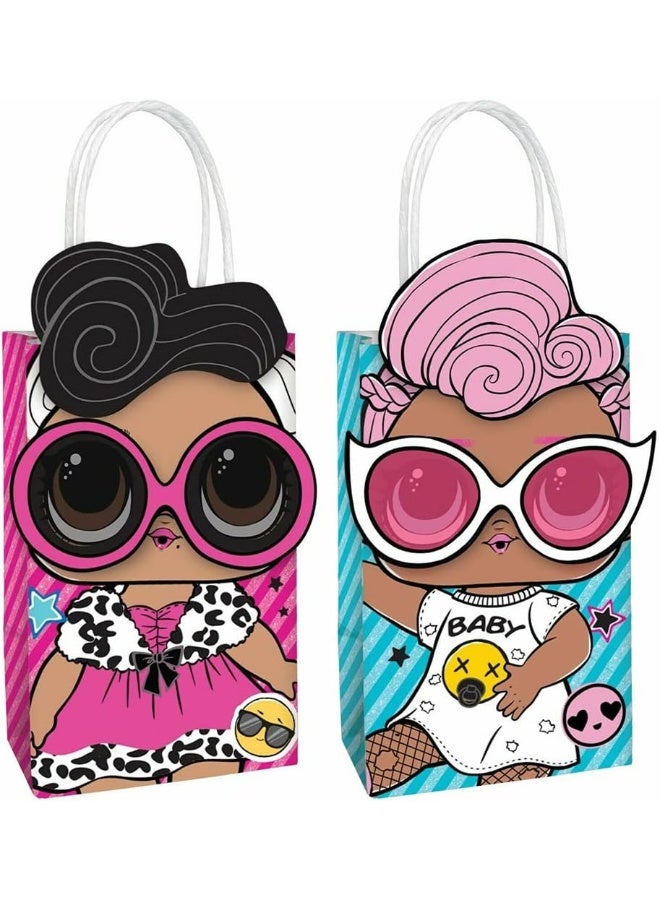 Amscan 162704 8 Pieces 'Together 4 Eva' LOL Surprise Create Your Own Bags Party Supply