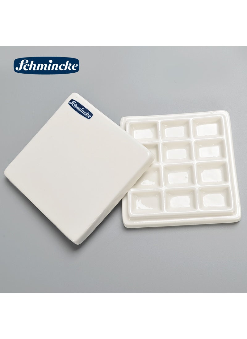 null - Multipurpose Art Mixing Tray 12-grid color palette - Image 1