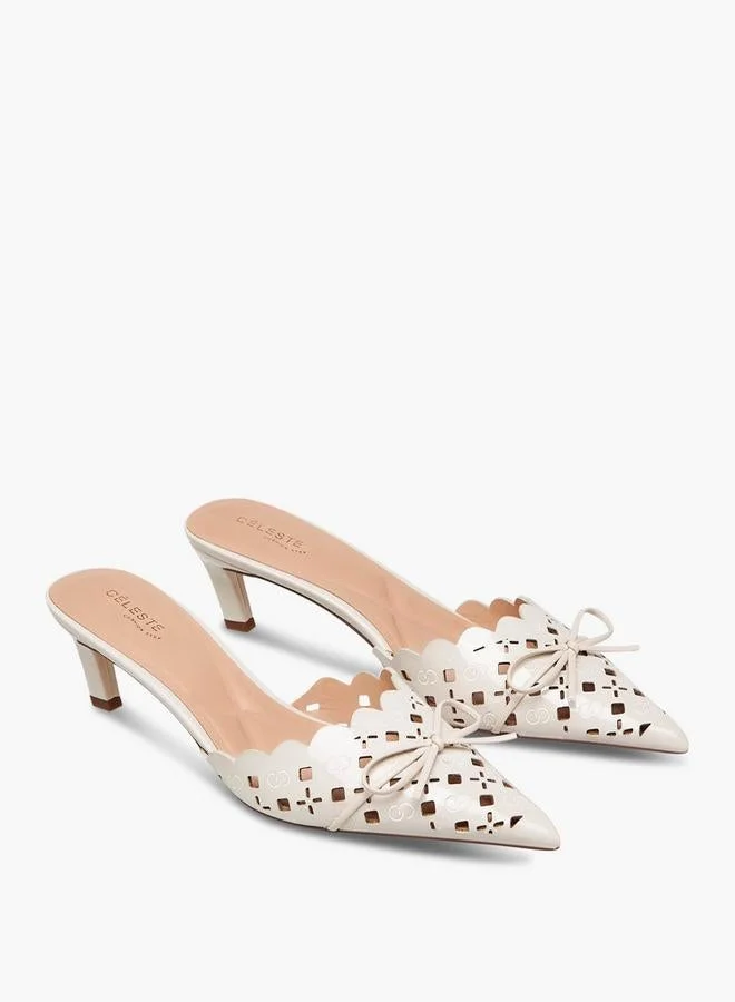 سيليست Women Kitten Heel Mules