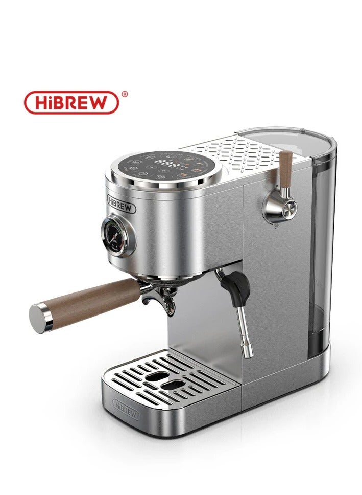 HiBREW Semi-automatic Espresso Coffee Machine 3 Level Temperature Adjustable Cold/Hot 20Bar Coffee Maker Cappuccino H13 - Image 1