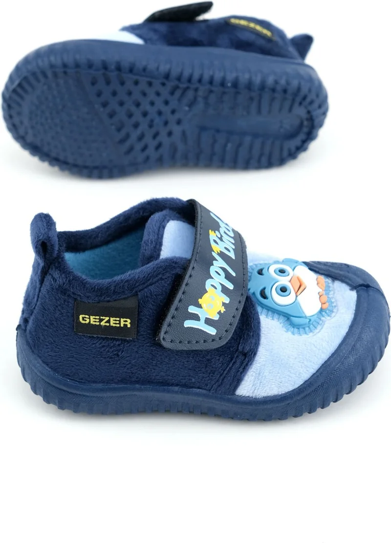جيزر Gezer Winter Velcro Adjustable Comfortable Sole Happy Birds Baby Boys Slippers