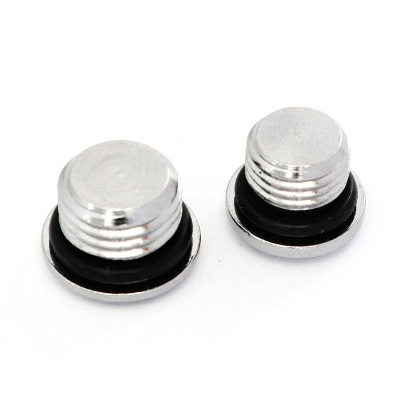 heyous First Stage 7/16" Stainless Steel Scuba Diving Regulator High Pressure Port Plug and 3/8" Stainless Steel Scuba Diving Regulator Low Pressure Port Plug Kit with Leak-Proof O-Ring - Image 5