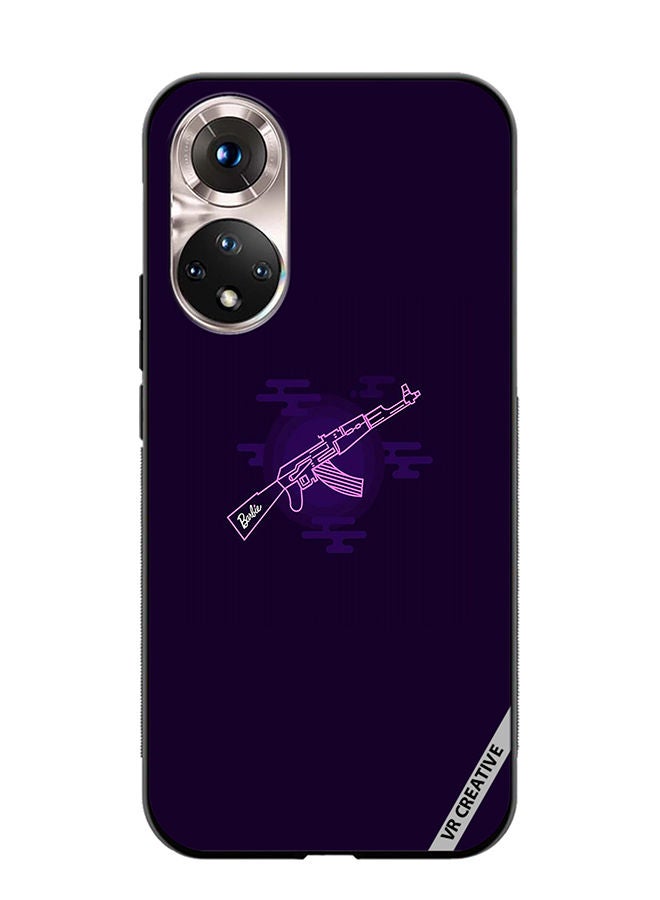 Protective Case Cover For Honor 50 Ak47 Minimal Design Multicolour