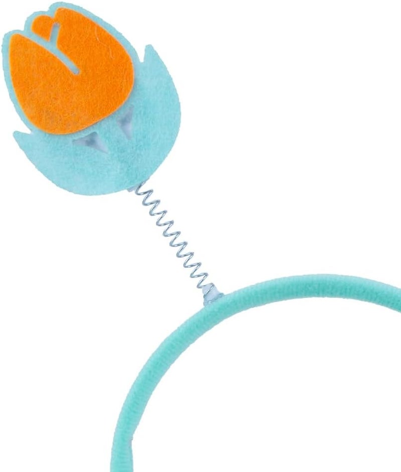 Daiso Easter Character Headband – Flower Design, Cute Spring Headband for Kids & Adults, Green - Image 2