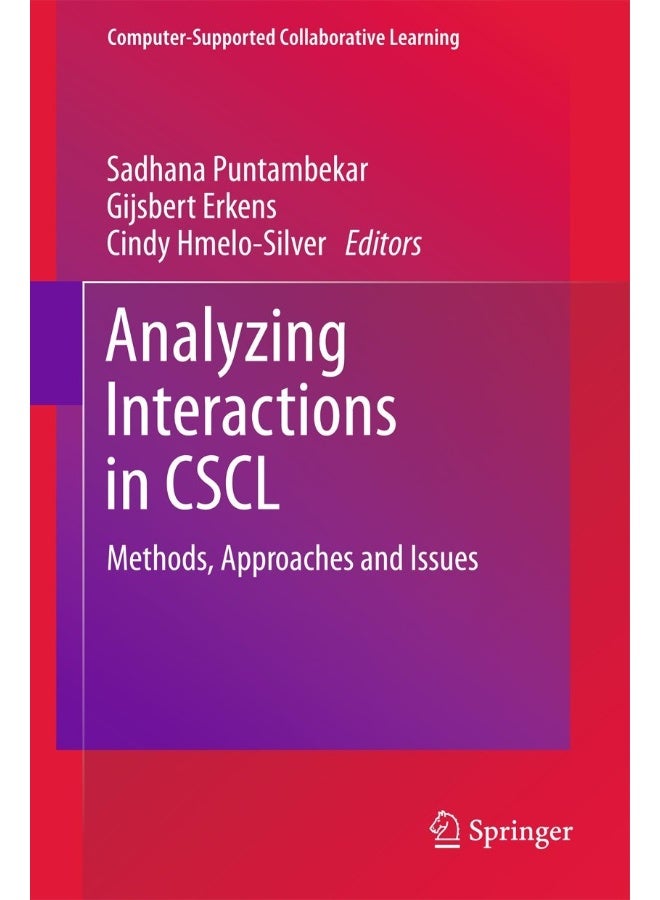 Analyzing Interactions in CSCL: Methods, Approaches and Issues