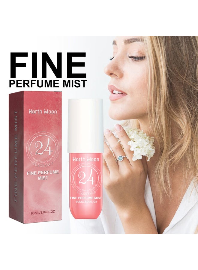 North Moon Perfume Spray Natural Mild Niche Fresh Light Fragrance Flower Fruit Fragrance Couple Dating Perfume - Image 2