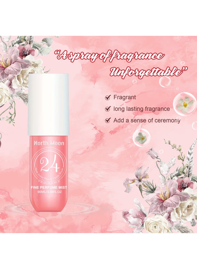 North Moon Perfume Spray Natural Mild Niche Fresh Light Fragrance Flower Fruit Fragrance Couple Dating Perfume - Image 3