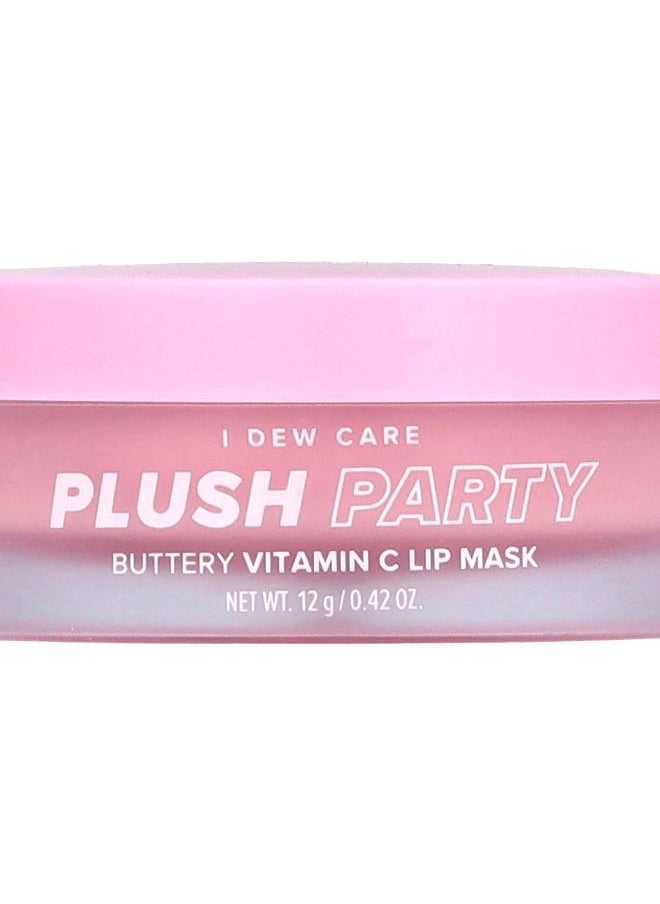 I DEW CARE Buttery Vitamin C Lip Beauty Mask Plush Party 0.42 oz (12 g) 
