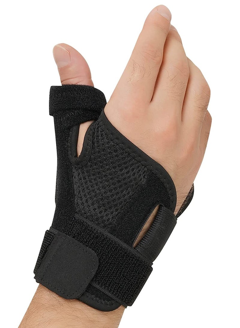 Loquat Thumb Arthritis Brace Wrist Strap Joint Thumb Spica Splint for Pain Relief Arthritis Tendonitis Sprains Strains Carpal Tunnel Trigger Thumb Immobilize - Image 1