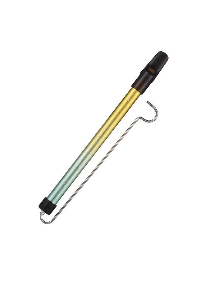 Generic - Metal Slide Whistle Scale Sliding Flute with Steel Sliding Rod Musical Instrument Toy for Children Kazoo Flute for Parent-Child Games Boys and Girls Party Favors School Prizes - Image 1