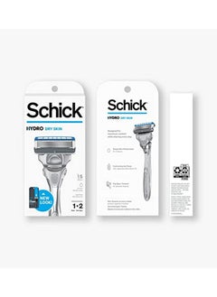 Chick Hydro Dry Skin Men'S 5Blade Razor Handle + 2 Refill Razor Blades Kit 1 Count - pzsku/Z77305D6C013CFB9B5EE9Z/45/_/1696071915/bd5e09dc-5f99-429a-9e1f-e624aa6bc67f