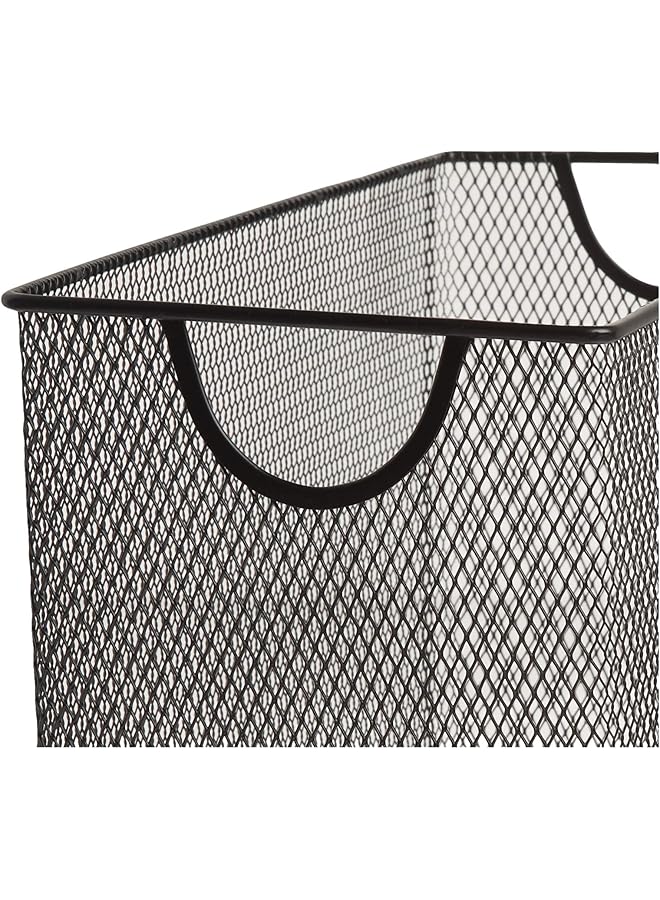 erorex Mesh Steel Desktop Hanging File Holder Letter Size 12.4 Inch X 9.53 Inch X 5.5 Inch Black 457U00 06 - Image 2