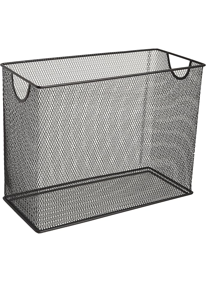 erorex Mesh Steel Desktop Hanging File Holder Letter Size 12.4 Inch X 9.53 Inch X 5.5 Inch Black 457U00 06 - Image 1