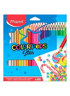 Maped Maped 48-Piece Colour Pencils Multicolour Pack Of 48  - Image 1