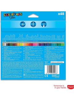 Maped Maped 48-Piece Colour Pencils Multicolour Pack Of 48  - Image 3