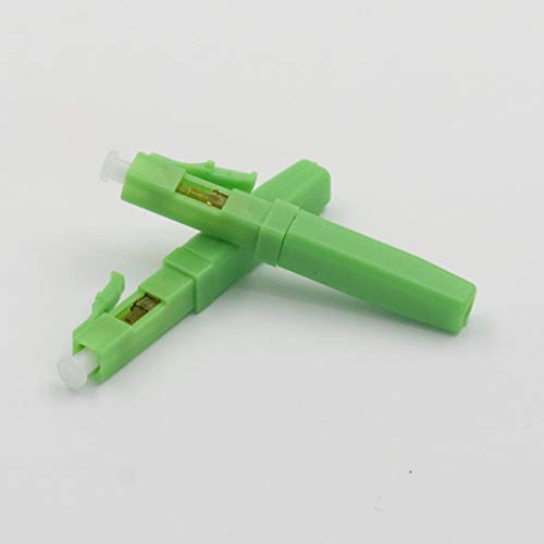 LEITE 10pcs LC APC Fiber Optic Quick Connector Fiber Optic Fast Connectors Single Mode 9/125 Mechanical Connectors Adapter for 2.0x3.0mm Butterfly Cable - Image 2
