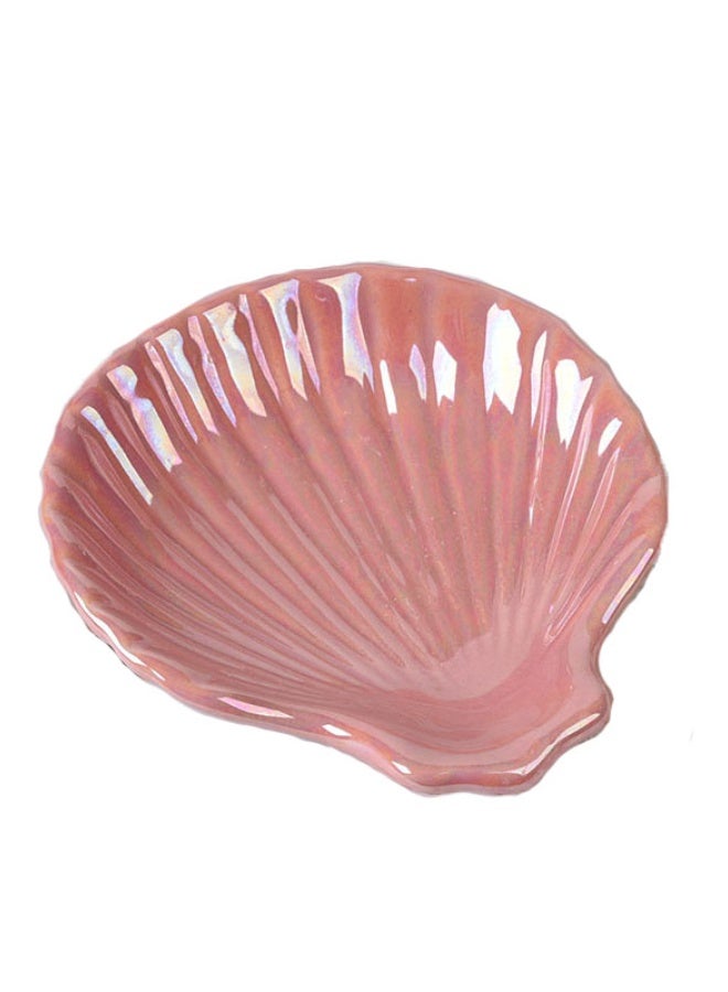 general Ceramic Jewellery Dish, Jewellery Plate, Shell Jewellery Tray, Room Decoration Aesthetic Earring Plate, Decorative Bowl Storage Tray Made of Ceramic - Image 1