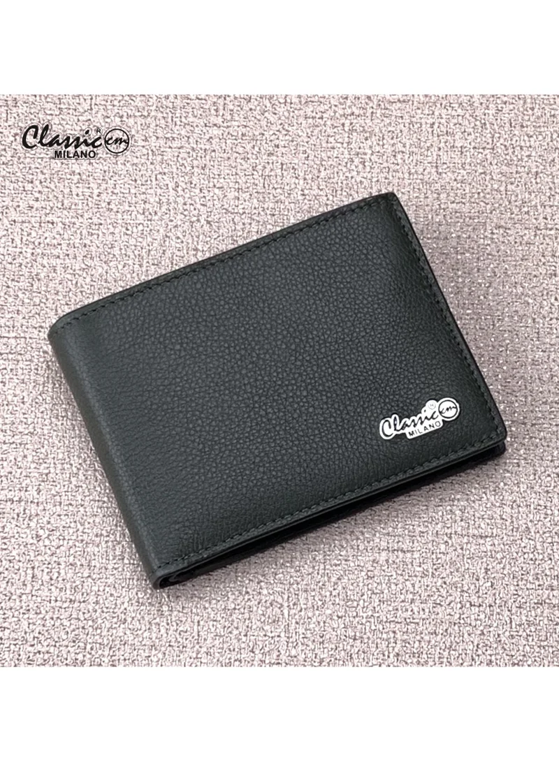 Classic Milano Classic Milano Genuine Leather Wallet for Men – Slim Bifold Men’s Wallet with RFID Blocking, Multiple Card Slots – Stylish Mens Purse Wallets Gift for Husband, Father