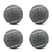 SHYUJAJIE 4 PCS Precut Walker Tennis Balls for Furniture Legs and Floor Protection Heavy Duty Long Lasting Felt Pad Glide Coverings for Chair Grey - Image 1