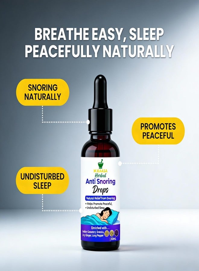 Spacify Ayurvedic Anti Snoring Relief Nasal Drops - Natural Airway Support for Deep Sleep & Easy Breathing - Enriched with Dry Ginger & Long Pepper - 100% Herbal, Chemical-Free (Pack of 1) - Image 3