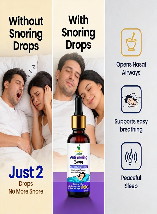 Spacify Ayurvedic Anti Snoring Relief Nasal Drops - Natural Airway Support for Deep Sleep & Easy Breathing - Enriched with Dry Ginger & Long Pepper - 100% Herbal, Chemical-Free (Pack of 1) - Image 4