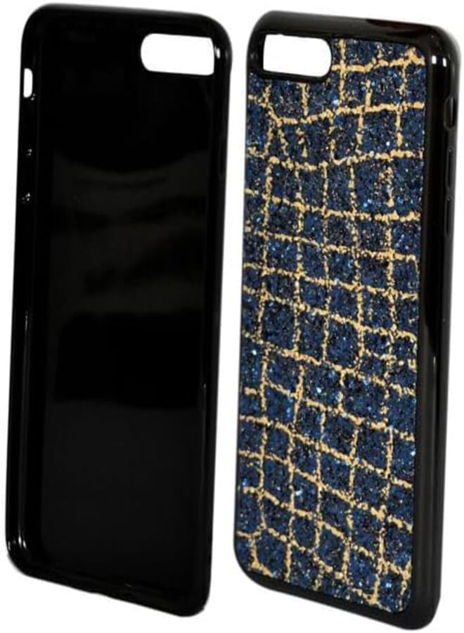 Keendex KX 1254 Mobile Cover Diamond Glitter IPhone 7 Plus /8 Plus - Blue