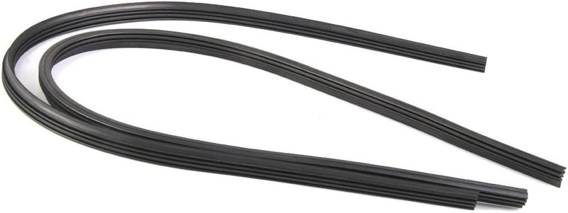 klarako2Pack Auto Car Windscreen Bracketless Wiper Blades Refills Natural Rubber Strips 24 inch 6mm for Vehicle Front Windshield - Image 5