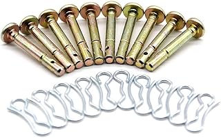 Wilsnsun Wilsnsun 10 Pack 738-04124 and 714-04040 Shear Pin Kit for MTD Cub Cadet Troy Bilt Snow Throwers  - Image 1