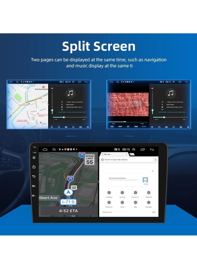 Vierex Android Car Stereo For Dodge Charger 2005-2007 With Apple Carplay Android Auto Wireless 2GB RAM 32GB ROM HD Camera Included USB WiFi Aux QLED Touch Screen - Image 5