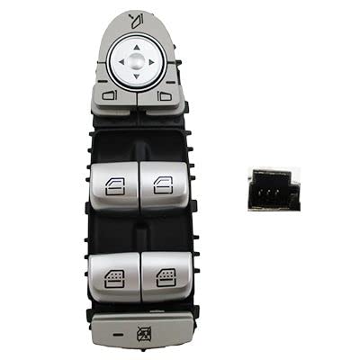 SDYYDS Power Window Control Switch Driver Side Fit for MercedesBenz W205 S205 C200 C300 GLC300 C450AMG C43 C43 20590568112057200648