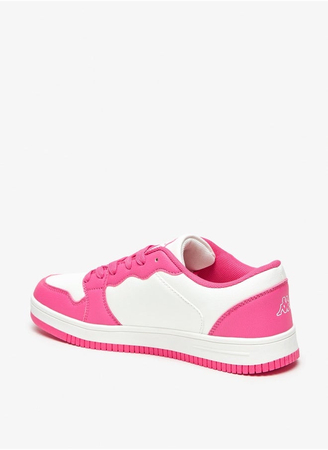Kappa - Women's Colourblock Sports Shoes with Lace-Up Closure - Image 1