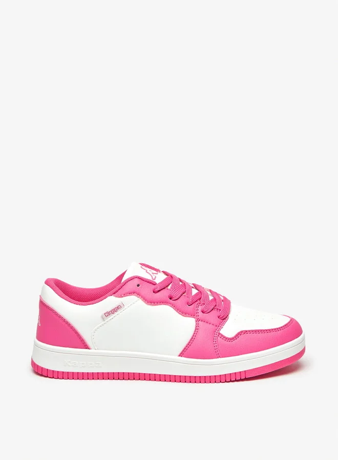 Kappa Women's Colourblock Sports Shoes with Lace-Up Closure
