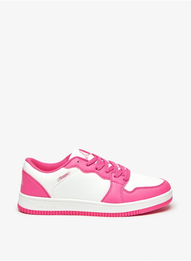 Kappa - Women's Colourblock Sports Shoes with Lace-Up Closure - Image 1