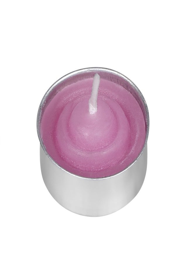 Prosperro Lumo by Parkash Candles Paraffin Wax Candles Classic Diya Tea Light (10 Pc Multicolour) - Unscented - Image 3