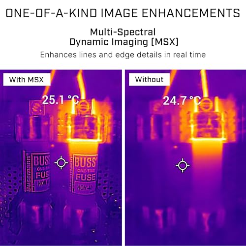 FLIR C5 Compact Thermal Imaging Camera with Wifi: High Resolution Infrared Imager for Inspection, Electrical/Mechanical, Building, and HVAC Applications - Image 4