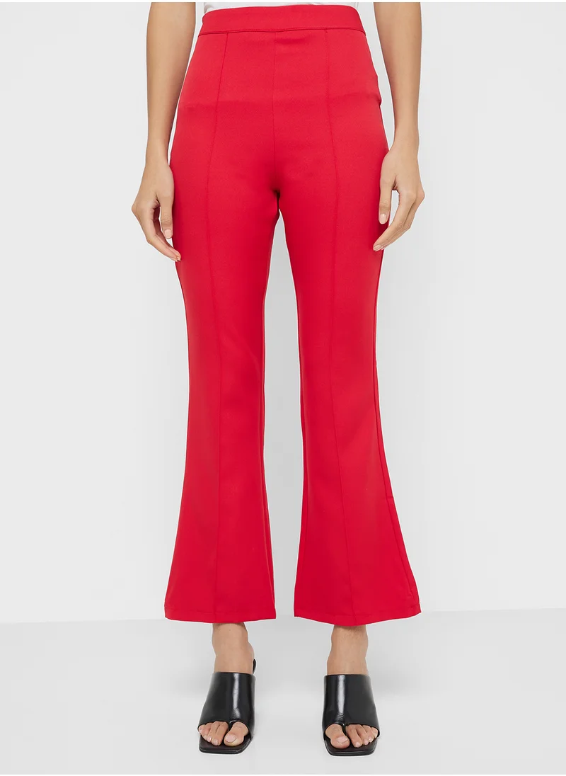 جينجر Longline Belted Vest & Pant Set