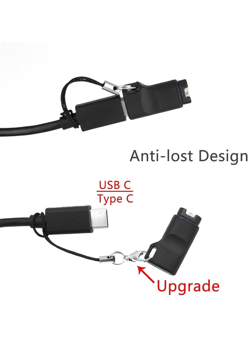 Type-C to Garmin Charging Adapter Converter for Garmin Fenix 7 / 7X / 6 Pro, Forerunner 245 / 945 / 955, Venu Sq, Vivoactive 4 / 4S, Instinct 2 - Image 3
