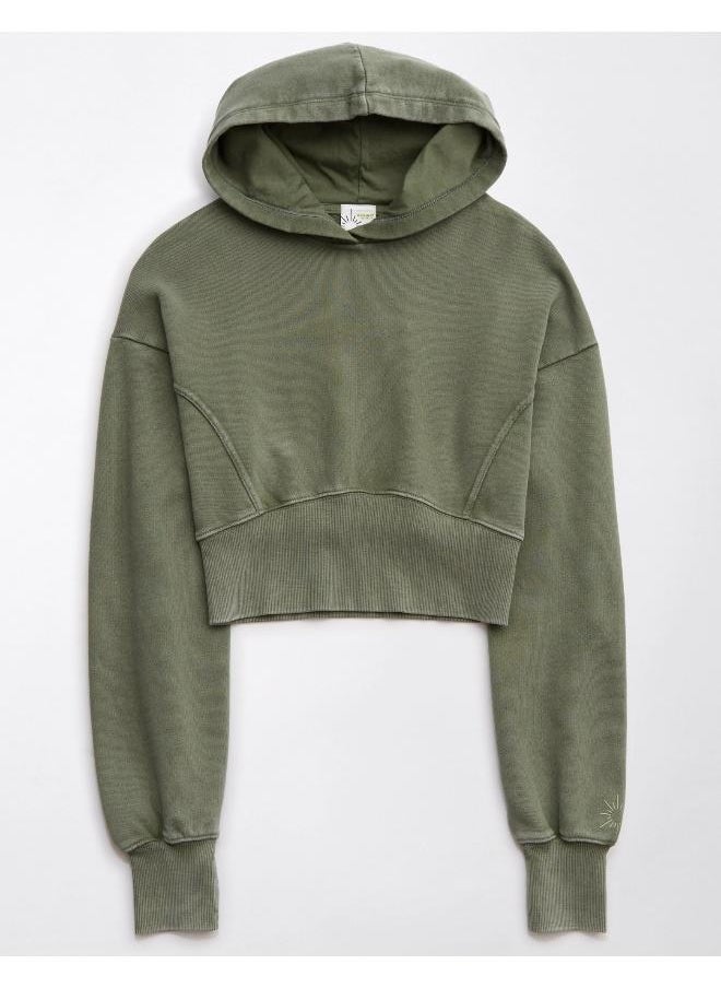 Aerie - Offline By Throw-Back Cropped Sweatshirt - Image 1
