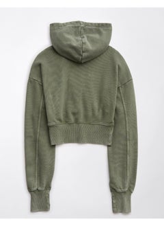 Aerie Offline By Throw-Back Cropped Sweatshirt  - Image 4
