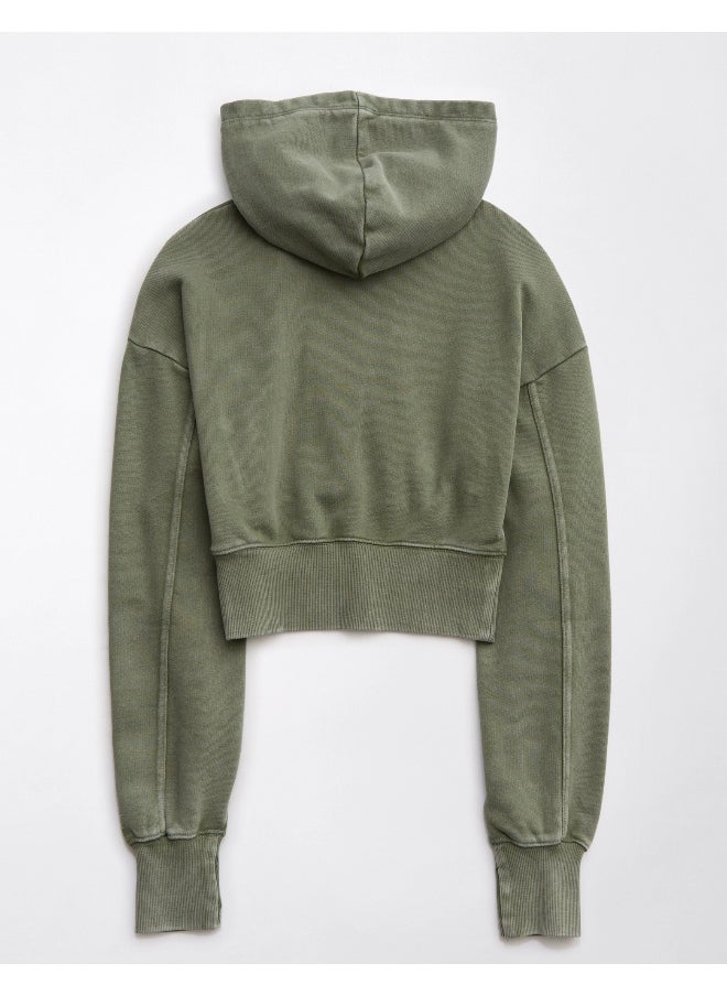 Aerie - Offline By Throw-Back Cropped Sweatshirt - Image 1